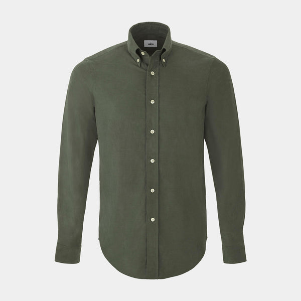 The Corduroy Shirt | Forest Green